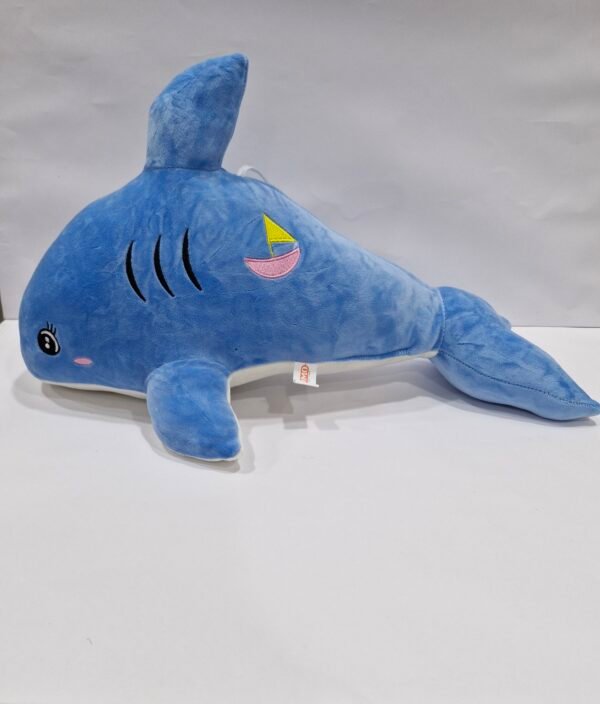 BLUE DOLPHIN PLUSH TOY
