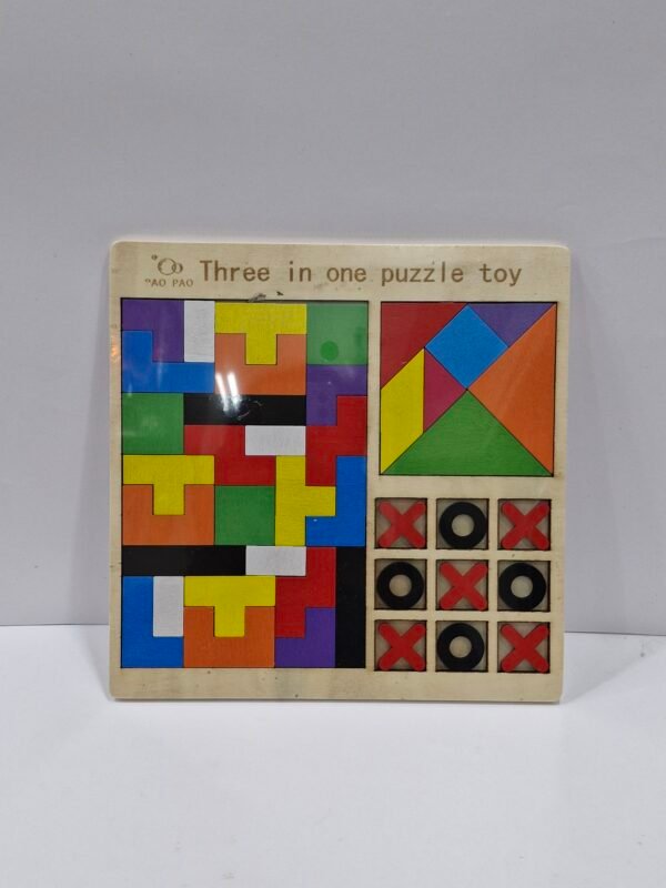 Three In One Puzzle Toy